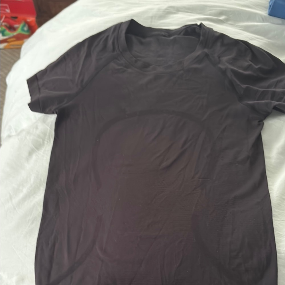 Lululemon Athletica Black swiftly tech hip length Short Sleeve Tee
